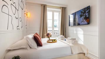 Apartamento | 1 dormitorio, tabla de planchar con plancha, ropa de cama