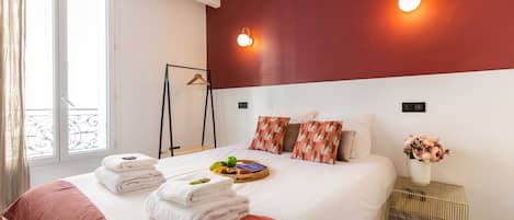 Apartment | 1 bedroom, iron/ironing board, bed sheets