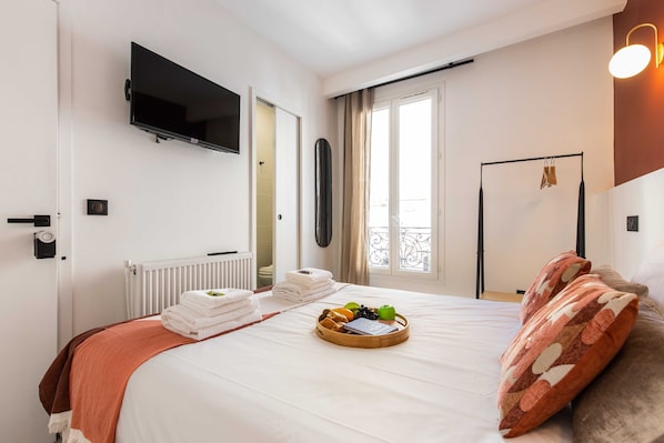 Apartment | 1 Schlafzimmer, Bügeleisen/Bügelbrett, Bettwäsche