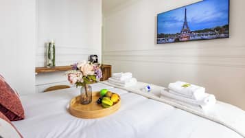 Căn hộ | 1 phòng ngủ, bàn ủi/dụng cụ ủi quần áo, bộ trải giường