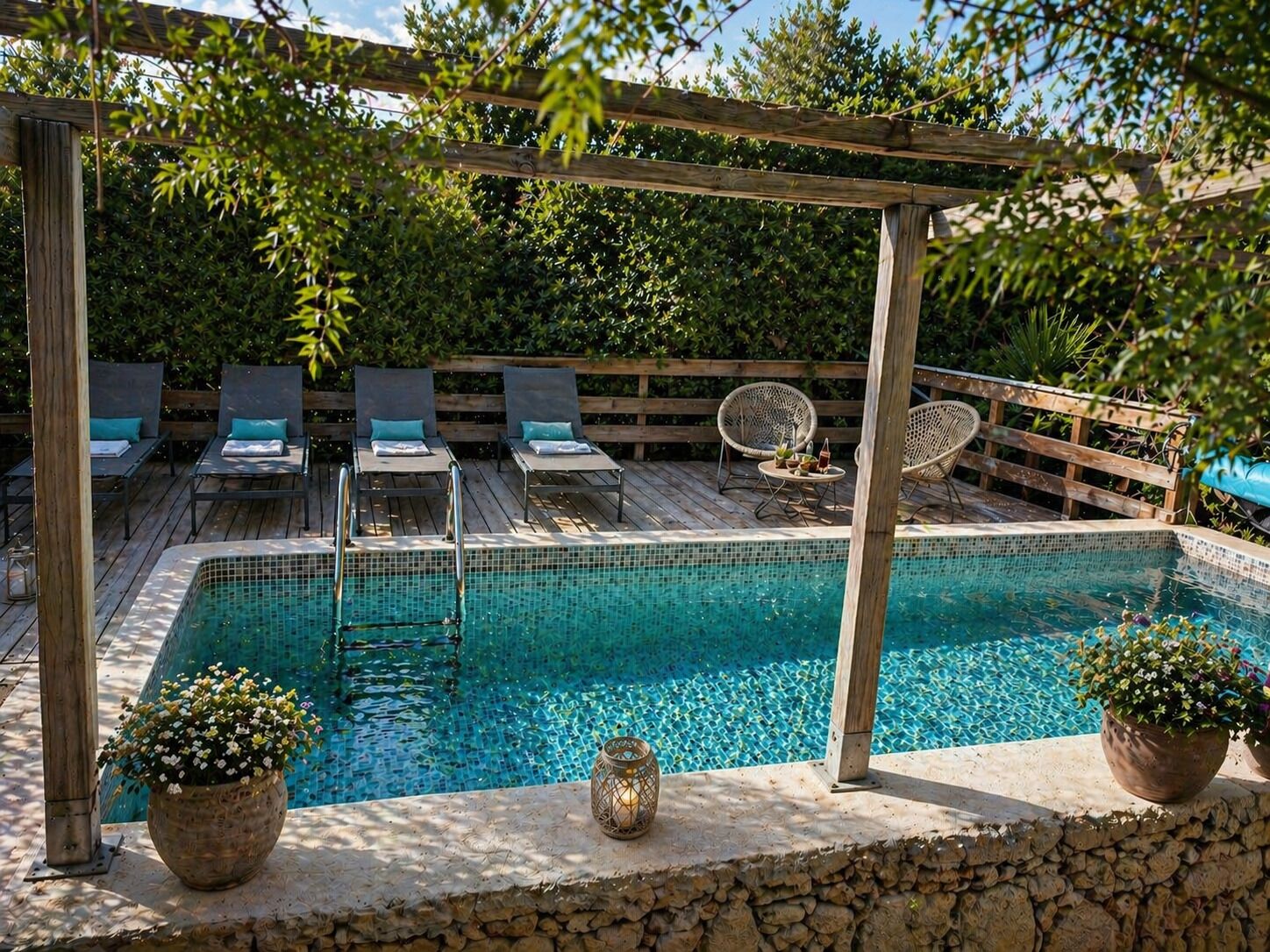 Outdoor pool