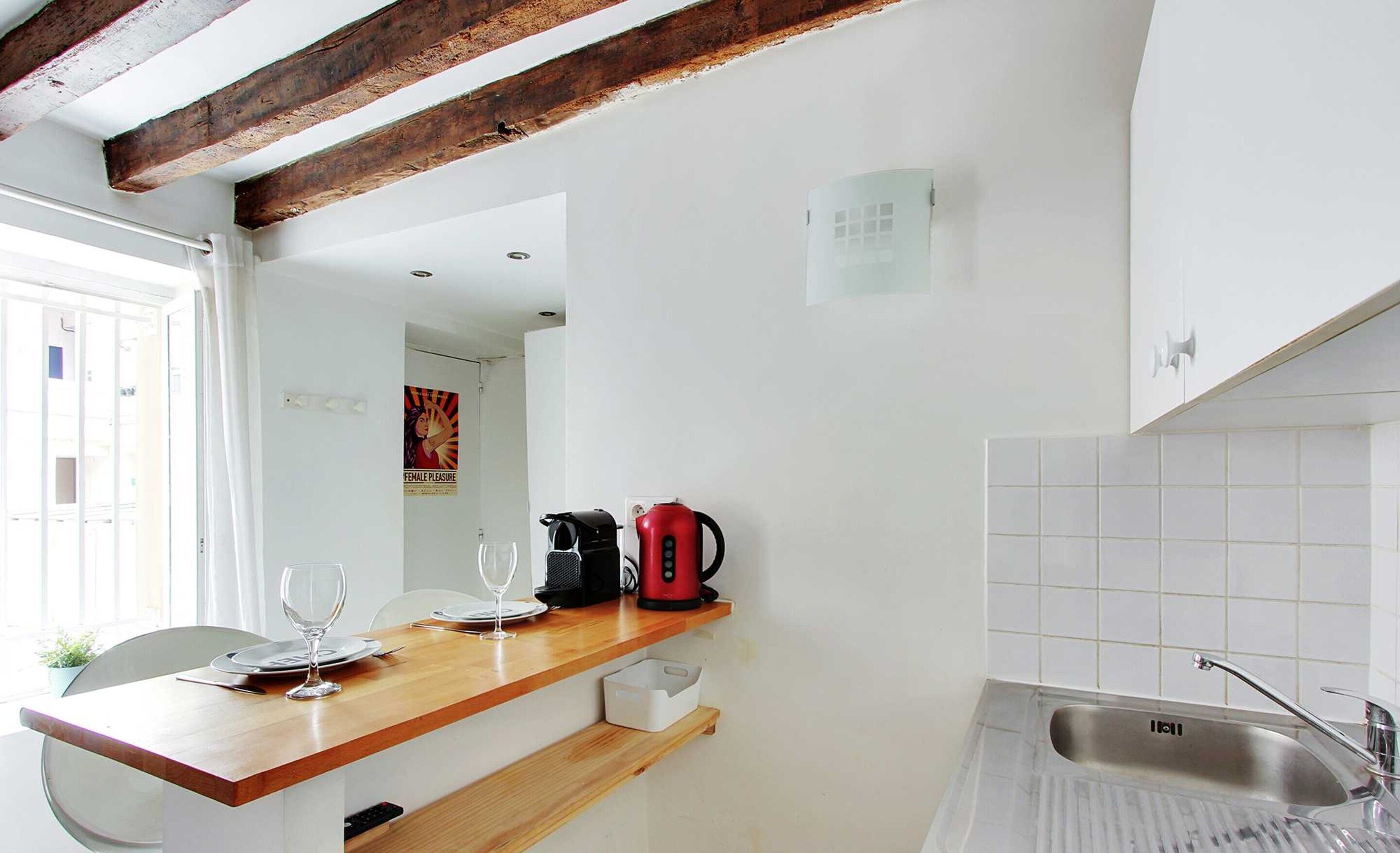 Apartment | Eigene Küche | Kühlschrank