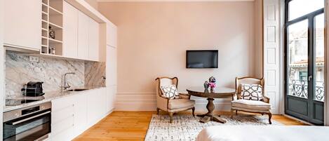 アパートメント | 1 室のベッドルーム、アイロン / アイロン台、ベッドシーツ