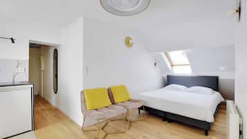 Appartement | 1 chambre, espace de travail pour ordinateur portable