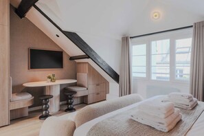 公寓 | 2 多间卧室、笔记本电脑工作区、熨斗/熨衣板、床单