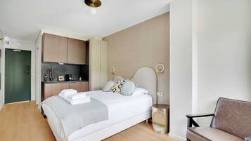 Apartamento | 1 dormitorio y espacio para trabajar con un portátil