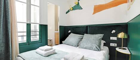 Lejlighed | 1 soveværelse, arbejdsområde til bærbare computere