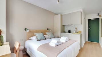 Apartamento | 1 dormitorio y espacio para trabajar con un portátil