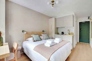 公寓 | 1 間臥室、筆電工作空間、熨斗/熨衣板、床單