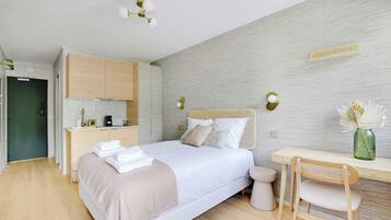 Apartemen | 1 kamar tidur, ruang kerja ramah laptop, dan setrika/meja setrika