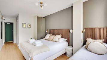 Apartemen | 1 kamar tidur, ruang kerja ramah laptop, dan setrika/meja setrika