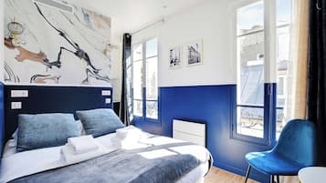 Appartement | 1 chambre, espace de travail pour ordinateur portable