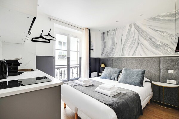 Modern Studio For 2p With A/c - Near Montmartre - Sacré-Cœur