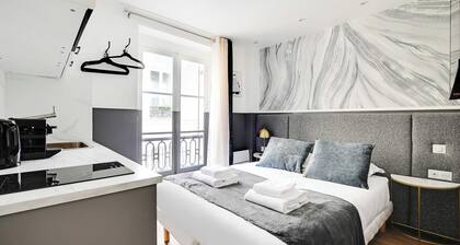 Modern Studio for 2P With A/C - Near Montmartre