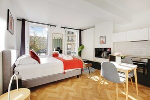 Appartement | 1 chambre, fer et planche à repasser, literie fournie