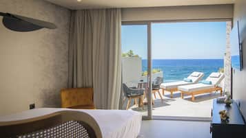 Ivory Gold Suite Seaview Individual Pool | 房內夾萬、手提電腦工作空間、遮光窗簾/窗簾、隔音