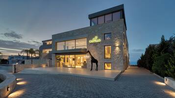 Façade de lâhĂ©bergement