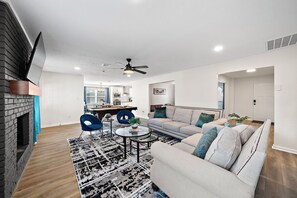 Smart TV, table football, ping pong, offices