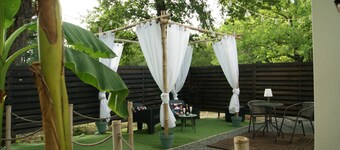 Romantic room in nature