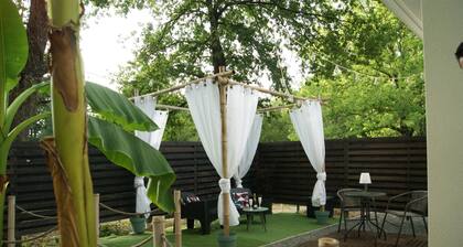 Romantic room in nature