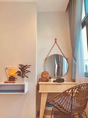 Family Quadruple Room, Garden View | Desk, soundproofing, free WiFi, bed sheets - The Costis Homestay & Hotel (Phu Quoc)
