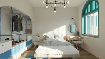 Basic Double Room, Garden View | 5 bedrooms, desk, soundproofing, free WiFi