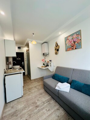 Standard Studio | Desk, free WiFi, bed sheets - Urban Studio for a Real Ghetto Experience (Craiova)