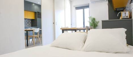 1 soveværelse, strygejern/strygebræt, Wi-Fi, sengetøj