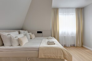 Családi apartman | 2 hálószoba, hipoallergén ágynemű, egyedi dekoráció és egyedi berendezés