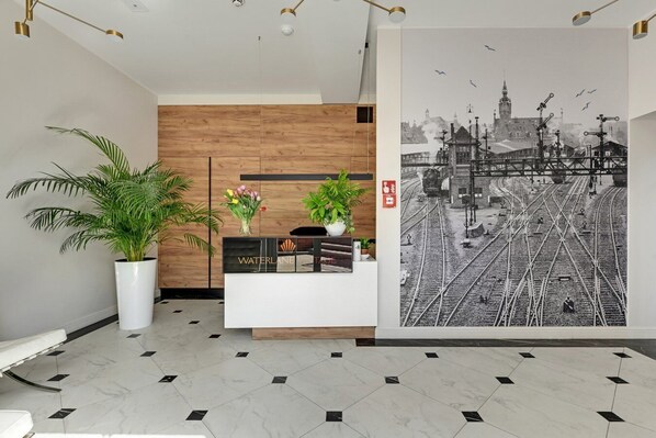 Property entrance - Waterlane Vintage Fitness & Parking by Downtown Apartments (Gdansk)