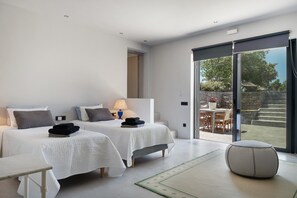 5 slaapkamers, een strijkplank/strijkijzer, gratis wifi, beddengoed