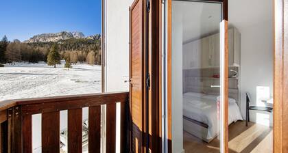 Studio « Dolomiti et Misurina My Dreams » avec vue sur le lac et balcon