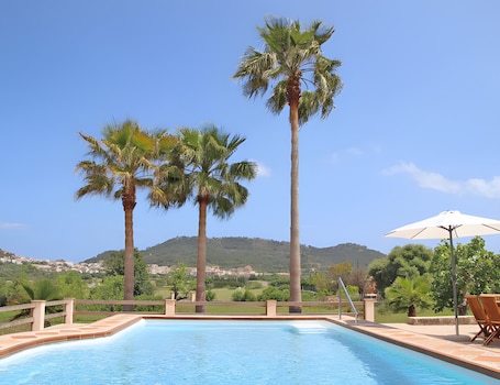Pool. Country House 'S'agret' with Mountain View, Private Pool and Wi-Fi
