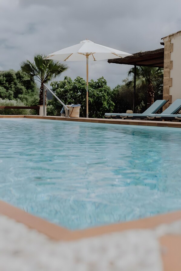 Pool - Country House 'S'agret' with Mountain View, Private Pool and Wi-Fi (Capdepera)