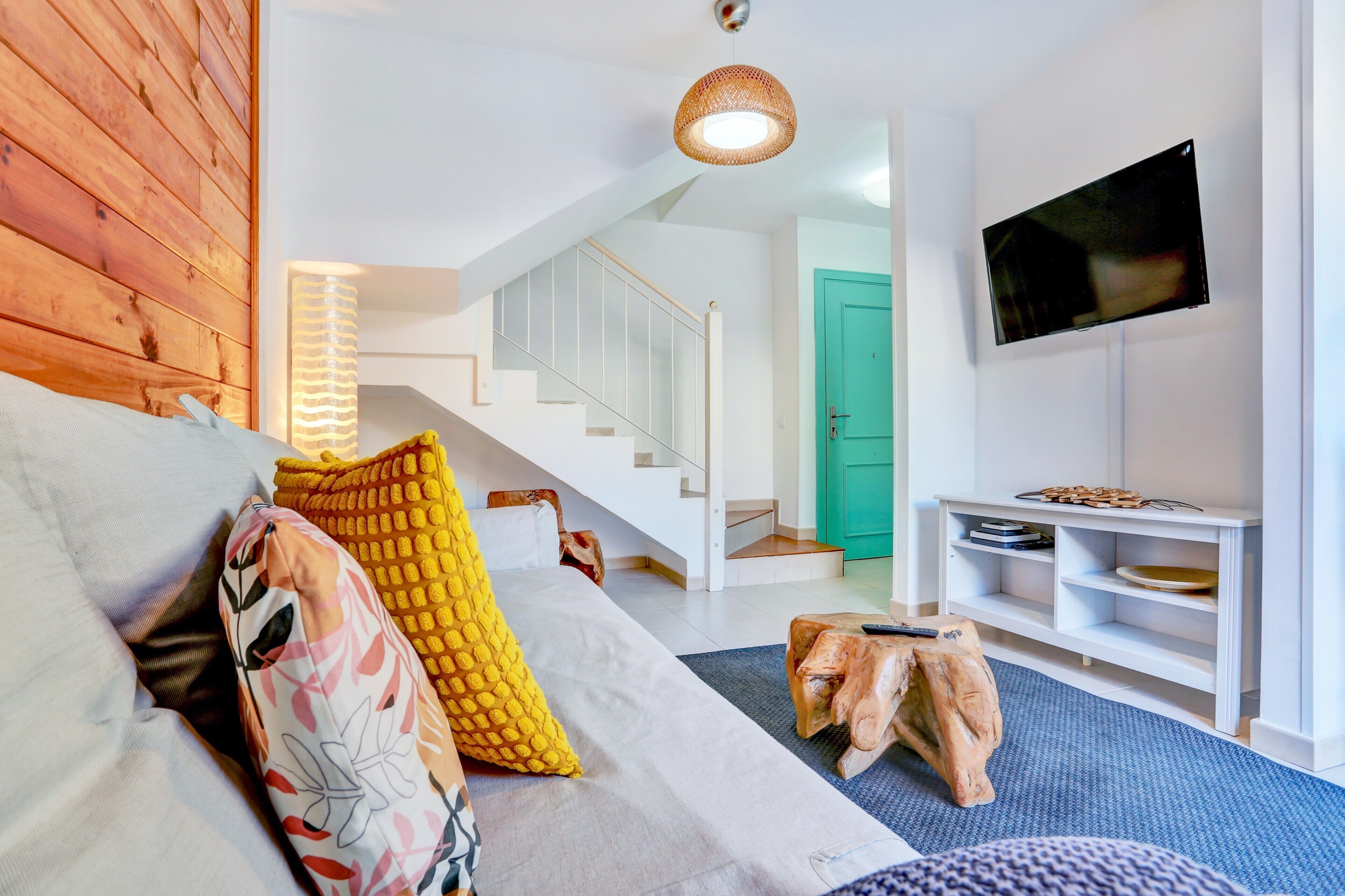 Televisie en een dvd-speler