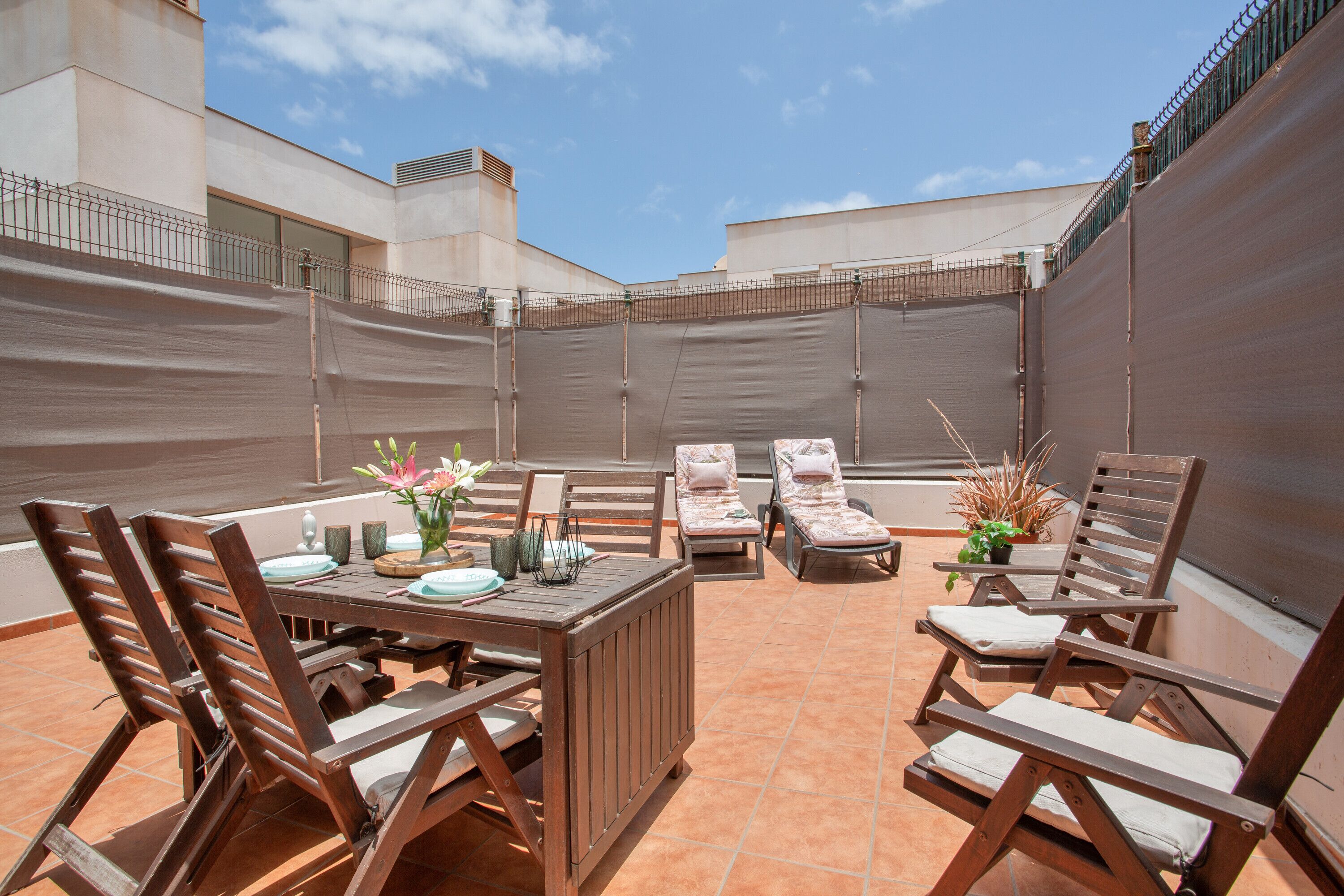 Udendørs spisemuligheder