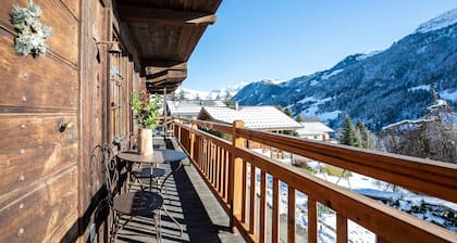 Chalet "Chez Mémé" avec vue sur montagne, terrasse privée et jardin privé