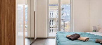 Appartement 'Casa Canova- Free Parking' avec vue sur les montagnes, terrasse privée et Wi-Fi