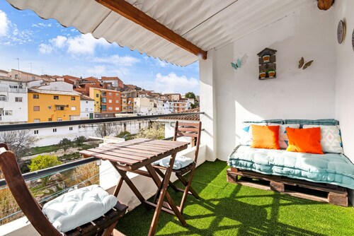 Maison de campagne "Tío Salvador" avec vue sur le lac, terrasse privée et Wi-Fi