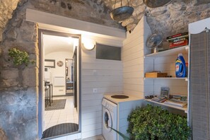 Interior - Apartment 'Cocoon - Bord Ardèche' with Private Terrace and Wi-Fi (Lanas)