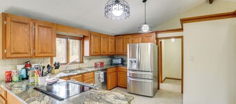 Peek-a-boo Lake Views & Yard: Windham Home