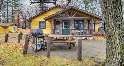 Scenic Cabin w/ Private Beach in Crosslake!