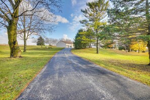 House (1 Bedroom) | Interior - Grand Rural Wisconsin Retreat: Full Indoor Gym (Mount Calvary)