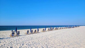 On the beach