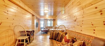 Dock + Fire Pit: Sweet Serenity on Amber Lake