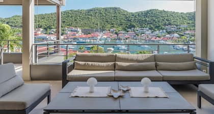 Beautiful 2-bedroom apartment in Gustavia with harbor view in Saint Barthélémy