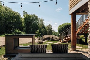 Terrace/patio - Halte MB2 — Terrace, Lake & Hiking (Mont-Blanc)