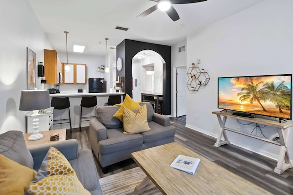 TV, offices - Classic Disney themed condo on ground floor (Davenport)