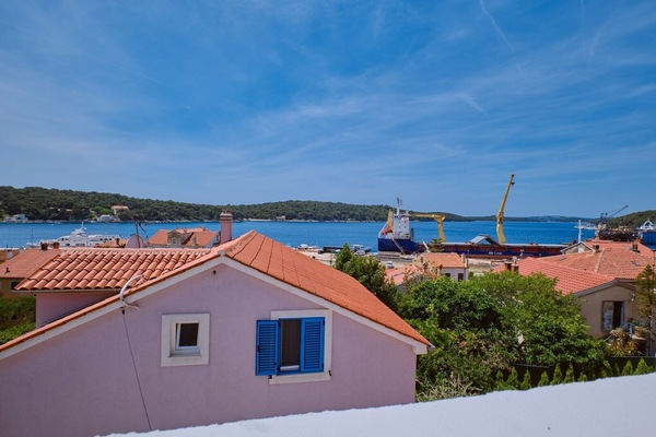 Blick von der Unterkunft