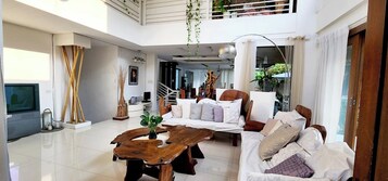 Sala de estar en el lobby